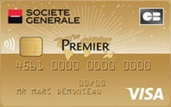 Les cartes bancaires de la Société Générale cb visa premier societe generale