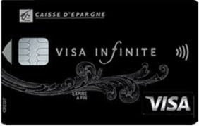 Les cartes bancaires à la Caisse d'Epargne CB Visa Infinite Caisse d'Epargne